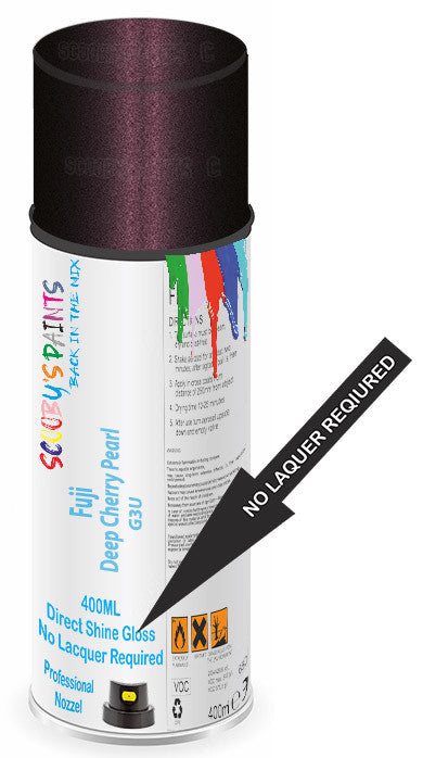 Subaru Impreza Deep Cherry Pearl G3U Touch Up Paint Kit