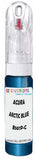 10ml–30ml touch-up kit for Acura Rsx chips and scratches, precise colour match to Arctic Blue Pearl B507P-C