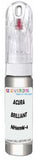 10ml–30ml touch-up kit for Acura Mdx chips and scratches, precise colour match to Brilliant Silver Metallic NH689M-4