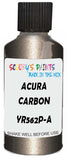 Detail brush applying Gold Metallic to a small door scratch on an Acura Rdx, clean OEM finish