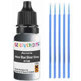 Touch Up Paint For Acura Legend New Blue Silver Gray B75M Silver/Grey Scratch Stone Chip 10Ml