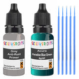 ACURA PARADISE BLUE GREEN BG33P Metallic/Pearl Primer