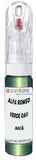 10ml–30ml touch-up kit for Alfa Romeo Spider chips and scratches, precise colour match to Verde Oasi Mica 341/A
