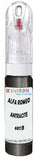 10ml–30ml touch-up kit for Alfa Romeo Mito chips and scratches, precise colour match to Antracite Grey Metallic 607/B