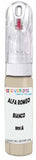 10ml–30ml touch-up kit for Alfa Romeo 147 chips and scratches, precise colour match to Bianco Conchiglia 189/A