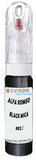 10ml–30ml touch-up kit for Alfa Romeo 166 chips and scratches, precise colour match to Black Mica Metallic 632 / BLMT/NMTS