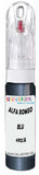 10ml–30ml touch-up kit for Alfa Romeo 155 chips and scratches, precise colour match to Blu Armonico Metallic 492/A