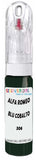 10ml–30ml touch-up kit for Alfa Romeo 2000 Berlina chips and scratches, precise colour match to Blu Cobalto Scuro 306