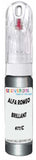 10ml–30ml touch-up kit for Alfa Romeo All chips and scratches, precise colour match to Brillant Silver Metallic 677/C