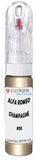 10ml–30ml touch-up kit for Alfa Romeo Spider chips and scratches, precise colour match to Champagne Metallic 855