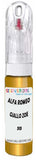 10ml–30ml touch-up kit for Alfa Romeo Spider chips and scratches, precise colour match to Giallo Zoe Metallic 513