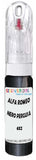 10ml–30ml touch-up kit for Alfa Romeo 166 Rst chips and scratches, precise colour match to Nero Pergusa Metallic 632