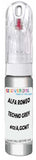 10ml–30ml touch-up kit for Alfa Romeo 145 chips and scratches, precise colour match to Techno Grey Metallic 612/A,GCMT