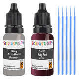 AUDI RUBY RED LZ3N EFFECT PRIMER