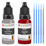 AUDI TANGO RED LY3U EFFECT PRIMER