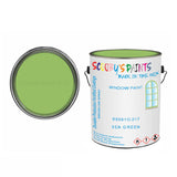 Sea Green Bs381C-217 Window Door Paint Brush Or Spray Pvc Upvc Green Tin