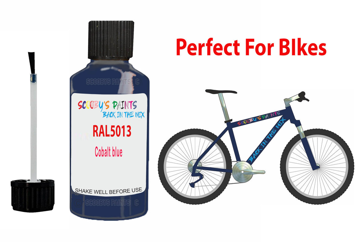 Ral 5013 Cobalt Blue Bicycle Frame Acrylic Blue Metal Bike Touch Up Pa