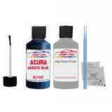 Anti rust primer undercoat Acura Integra Adriatic Blue 1997-1999 Code B74P
