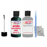Anti rust primer undercoat Acura Cl Dark Emerald Green 1998-2003 Code G87P-3
