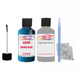 Anti rust primer undercoat Audi A3 Cabrio Aruba Blue 2007-2012 Code Lx5V Touch Up Paint Scratch Repair