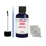 Paint For Audi 100 Brilliant Violet 1992-2000 Code Ly4C Touch Up Paint Scratch Repair