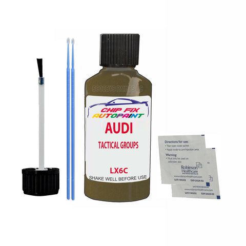 Paint For Audi E-Tron Tactical Groups 2020-2022 Code Lx6C Touch Up Paint Scratch Repair