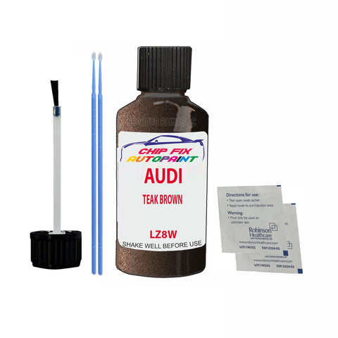 Paint For Audi Q8 Teak Brown 2008-2021 Code Lz8W Touch Up Paint Scratch Repair