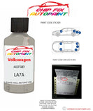 genuine Vw Vw Jetta Ascot Grey LA7A 1981-2021 Silver/Grey Perfect match pen brush