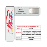 colour card paint For Bmw 3 Series Coupe Brilliant White Code Wu21 2007 2021