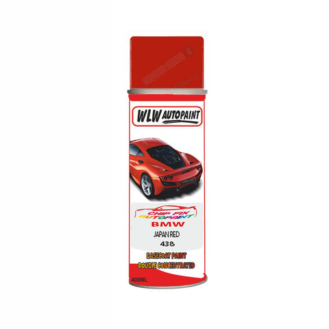 Aerosol Spray Paint For Bmw 3 Series Compact Japan Red Code 438 2000-2021