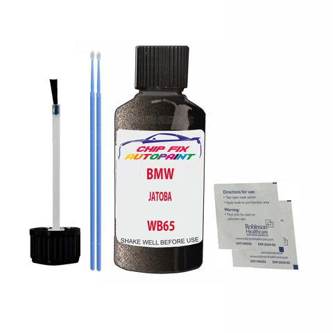 Paint For Bmw 5 Series Gt Jatoba Wb65 2013-2021 Grey Touch Up Paint