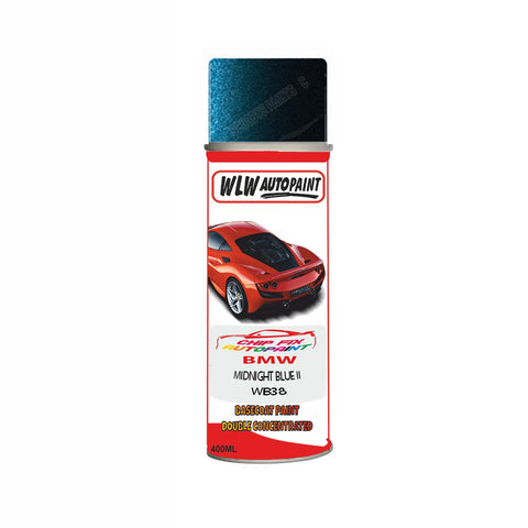 Aerosol Spray Paint For Bmw 2 Series Cabrio Midnight Blue Ii Code Wb38 2011-2018