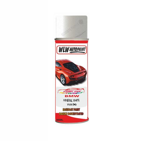 Aerosol Spray Paint For Bmw 2 Series Cabrio Mineral White Code Wa96 2008-2022