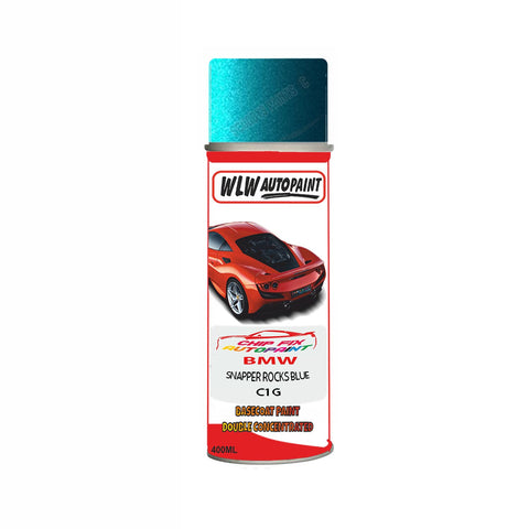 Aerosol Spray Paint For Bmw 2 Series Grand Coupe Snapper Rocks Blue Code C1G 2016-2022