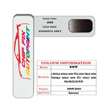 genuine Bmw 5 Series Limo Sophisto Grey A90 2008-2022 Grey car repair paint