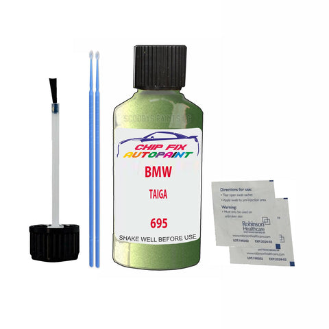 Paint For Bmw 5 Series Taiga 695 1972-1976 Green Touch Up Paint