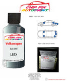 genuine Vw Vw Passat Blue Spirit LB5X 2000-2004 Blue Perfect match pen brush