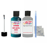 CITROEN AX VERT ANATRA (BLUE) EGK Car Paint With Primer Undercoat anti rust
