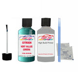CITROEN AX VERT VALLEE (GREEN) 7B Car Paint With Primer Undercoat anti rust