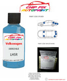 genuine Vw Vw T5 Van/Camper Daenisch Blue LH5R 2002-2009 Blue Perfect match pen brush