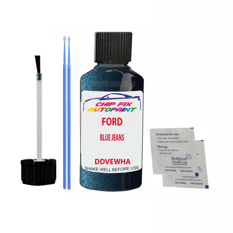 Paint For Ford Edge BLUE JEANS 2017-2017 BLUE Touch Up Paint