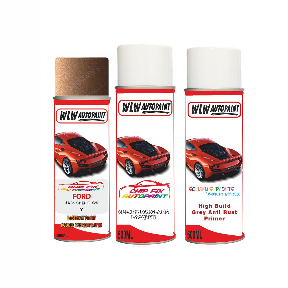 Ford Burnished Glow Paint Code Y Aerosol Spray Paint Car Touch Up