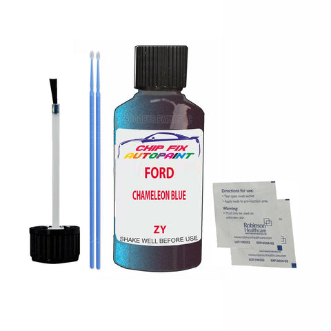 Paint For Ford Probe CHAMELEON BLUE 1995-1996 BLUE Touch Up Paint