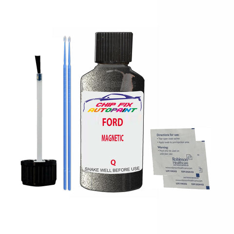 Paint For Ford Fiesta ST MAGNETIC 2015-2022 GREY Touch Up Paint