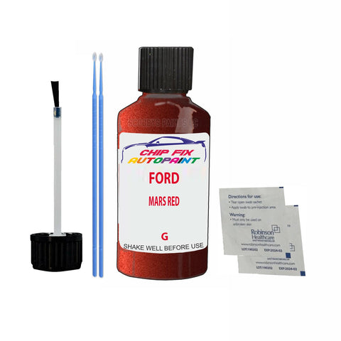 Paint For Ford Ecosport MARS RED 2011-2017 RED Touch Up Paint