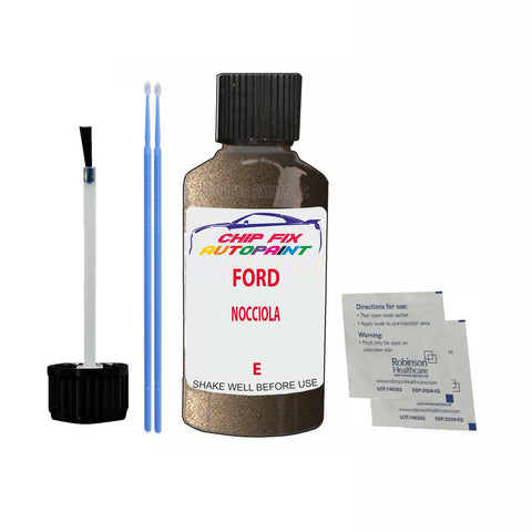 Paint For Ford S-Max NOCCIOLA 2015-2017 BROWN Touch Up Paint