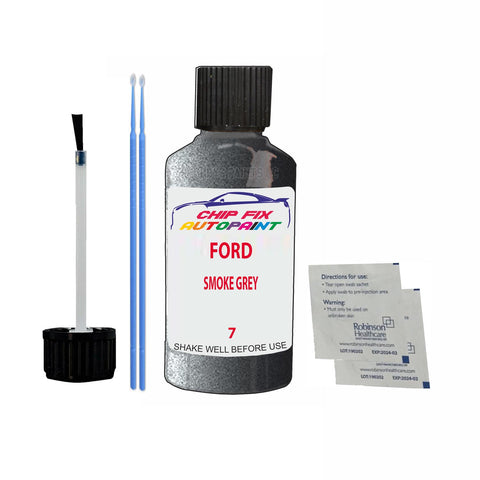Paint For Ford Ka SMOKE GREY 2015-2017 GREY Touch Up Paint