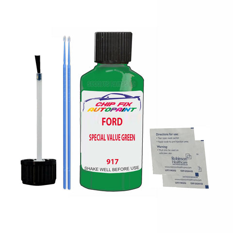 Paint For Ford Escort SPECIAL VALUE GREEN 1975-1994 GREEN Touch Up Paint