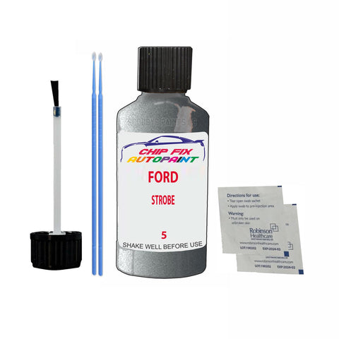 Paint For Ford Ka STROBE 2009-2017 GREY Touch Up Paint