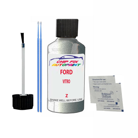 Paint For Ford Ka VITRO 2003-2005 GREEN Touch Up Paint